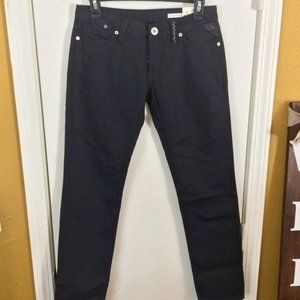 Replay women's ROCKXANNE stretch slim low rise lightweight trouser jeans 28x30